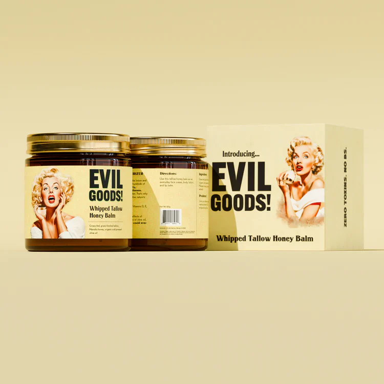 Evil Goods Bálsamo Batido de Sebo de Res y Miel