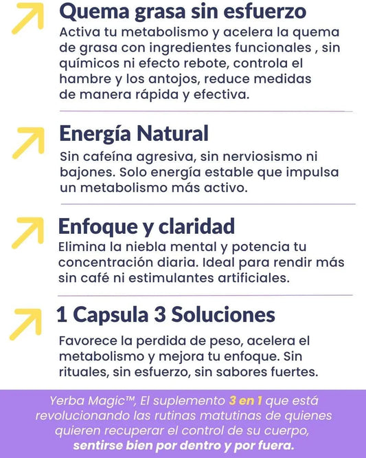 Yerba Magic® Original logra tu peso ideal