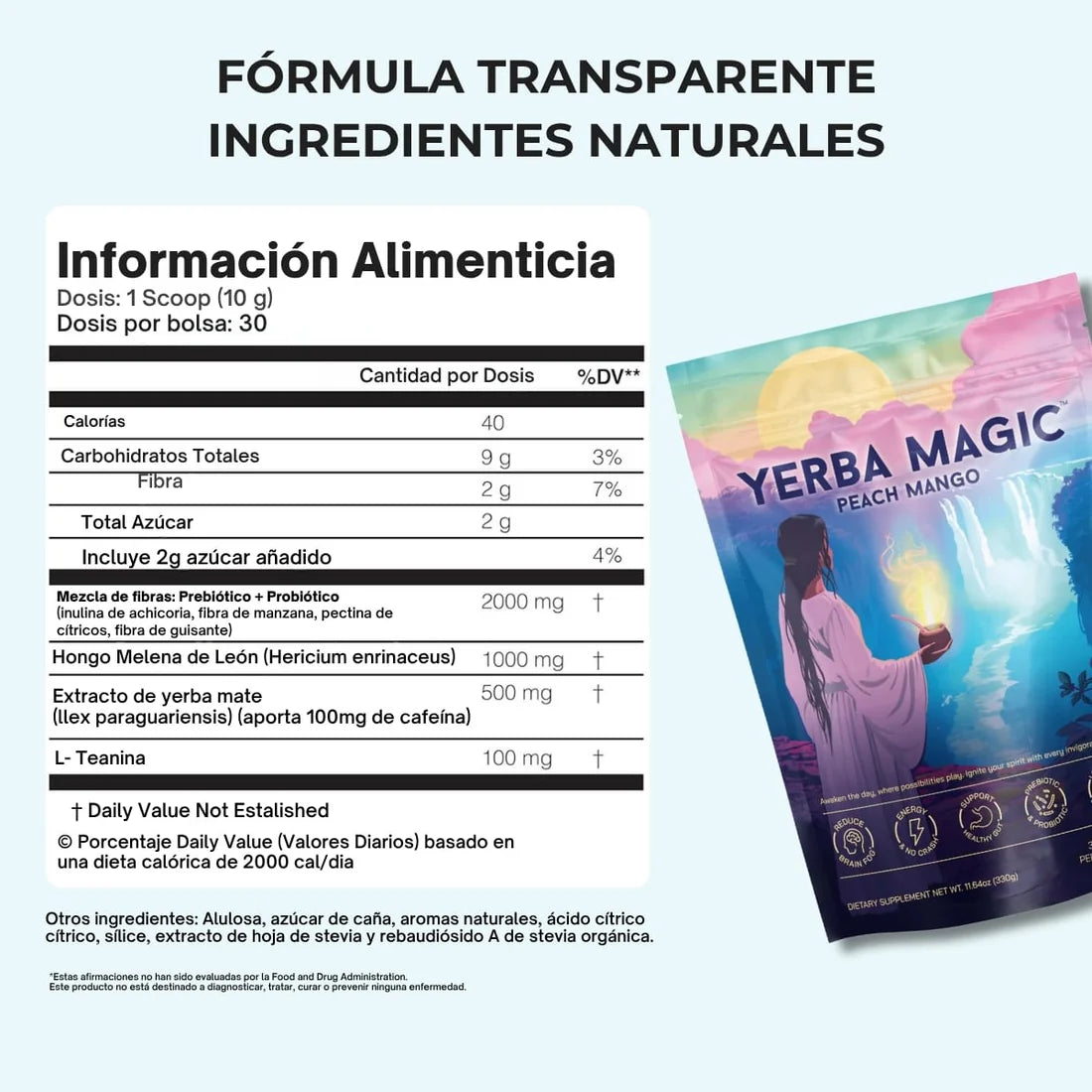 Yerba Magic™ — Té instantáneo de yerba mate en polvo
