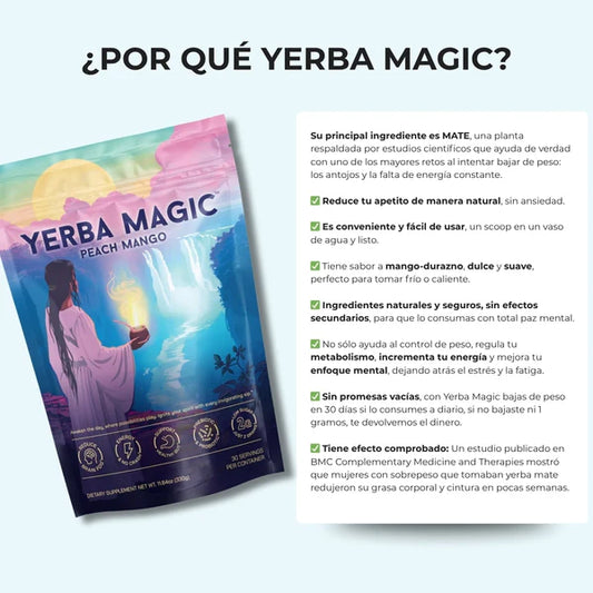 Yerba Magic™ — Té instantáneo de yerba mate en polvo