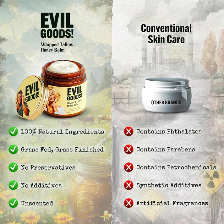Evil Goods Bálsamo Batido de Sebo de Res y Miel